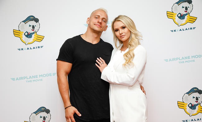 vitaly zdorovetskiywith his girlfriend kinsey wolanski