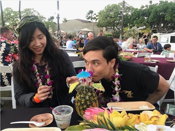 Matt Stonie with Girlfriend Mei