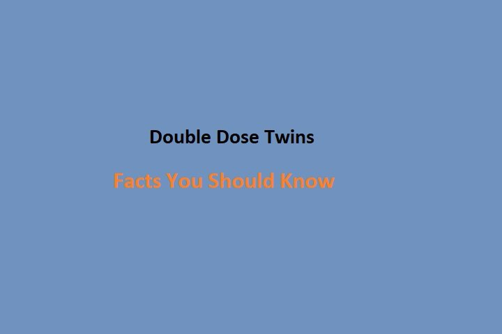 Double dose twins pussy
