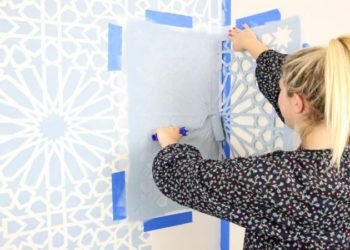 How to Decorate Your Walls with Stencils