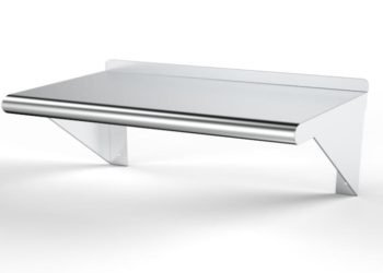 Arrange Space Wisely With Restaurant Shelving: Stainless Steel Options