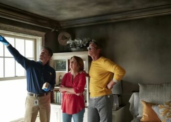 Is fire damage restoration associated with smoke odor removal?