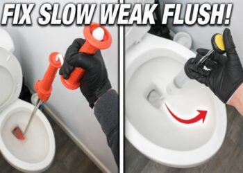 2 Ways to Fix Weak Flush Using Common Items At Home
