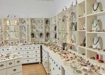 Create an Eye-Catching Store Layout with Jewelry Showcases