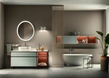 How to improve the aesthetics and functionality of a bathroom with a vanity
