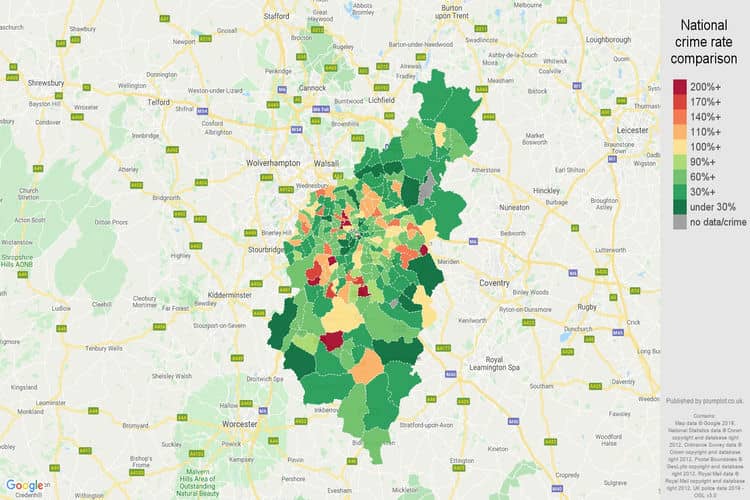 How Do Birmingham Crime Stats Compare With Other Cities In The UK?